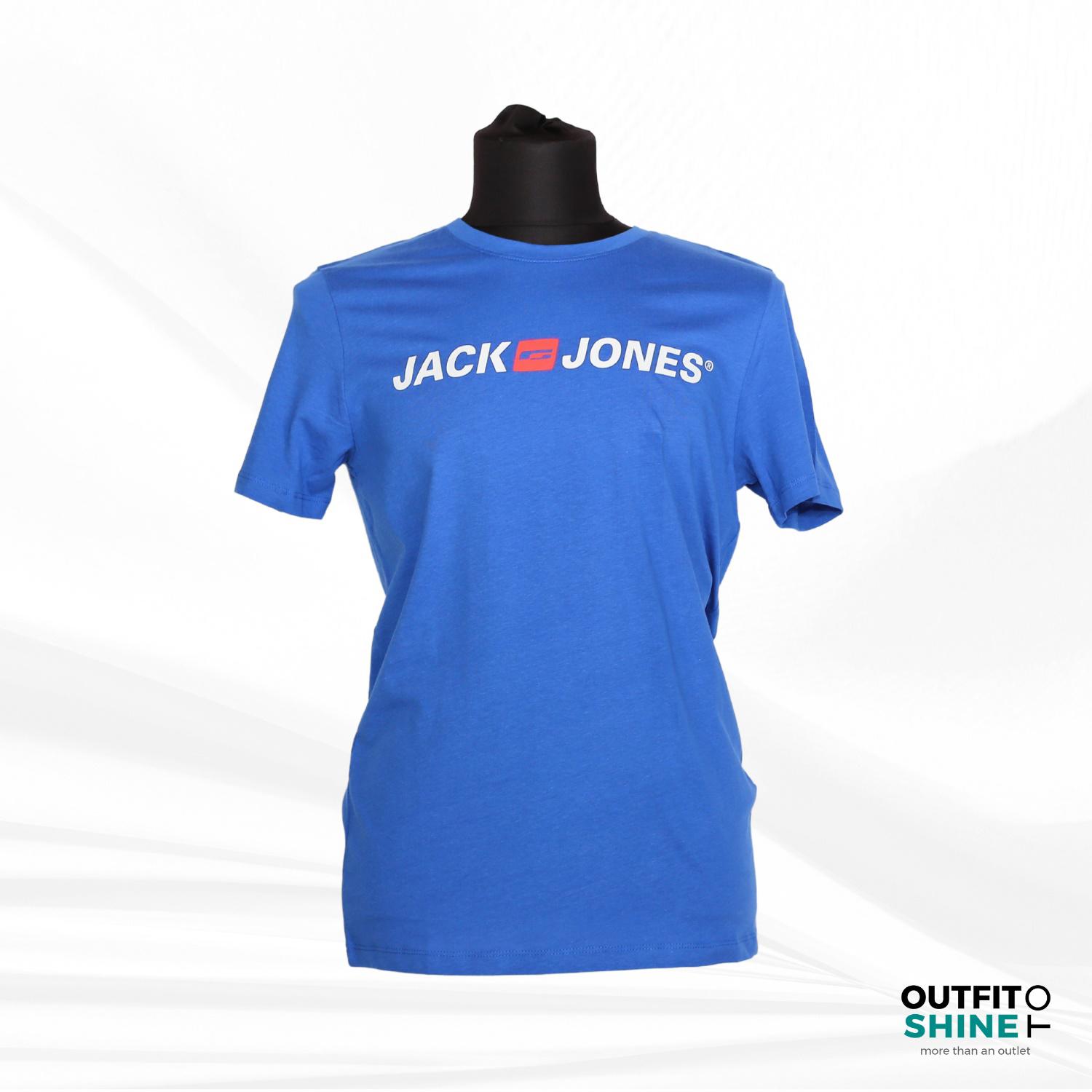 Tricou barbati albastru Jack&Jones S