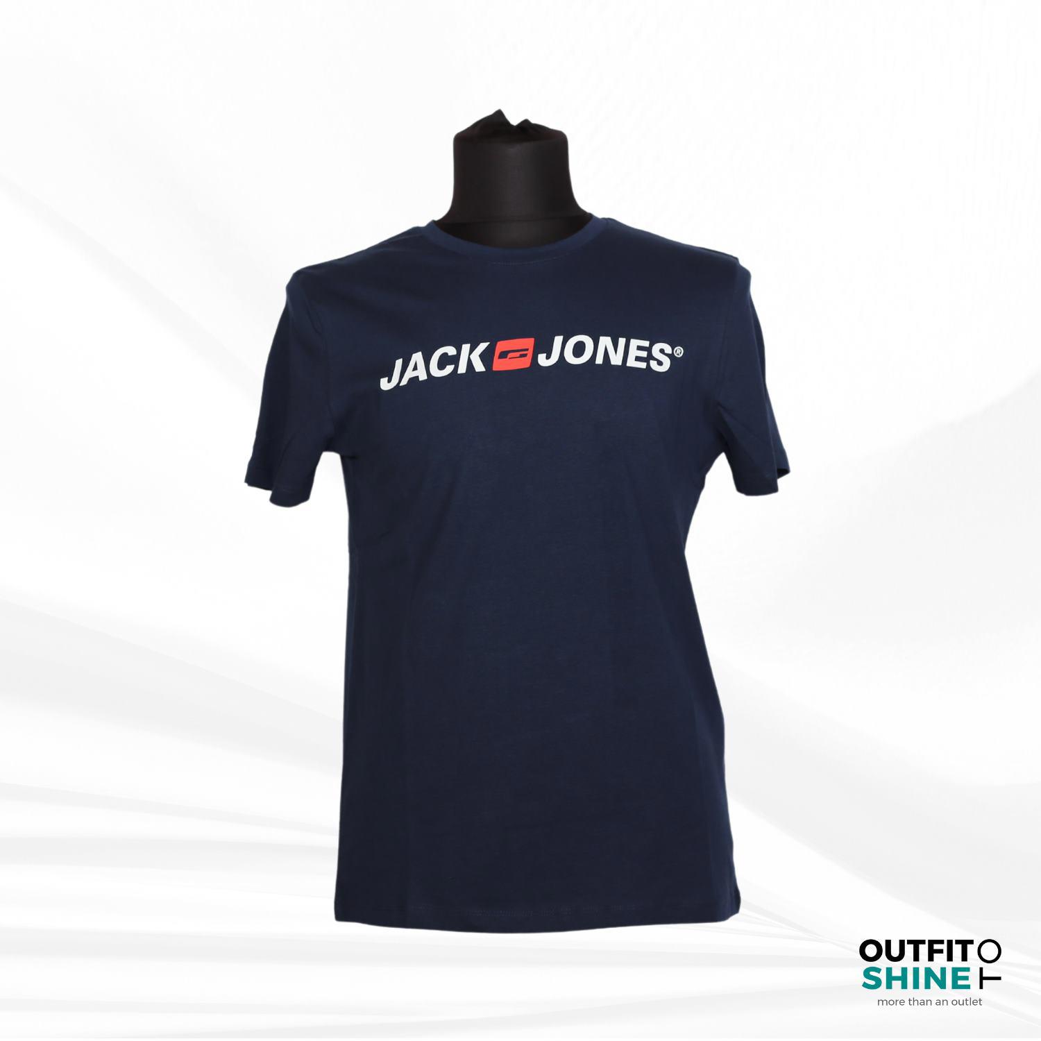 Tricou barbati bleumarin Jack&Jones S