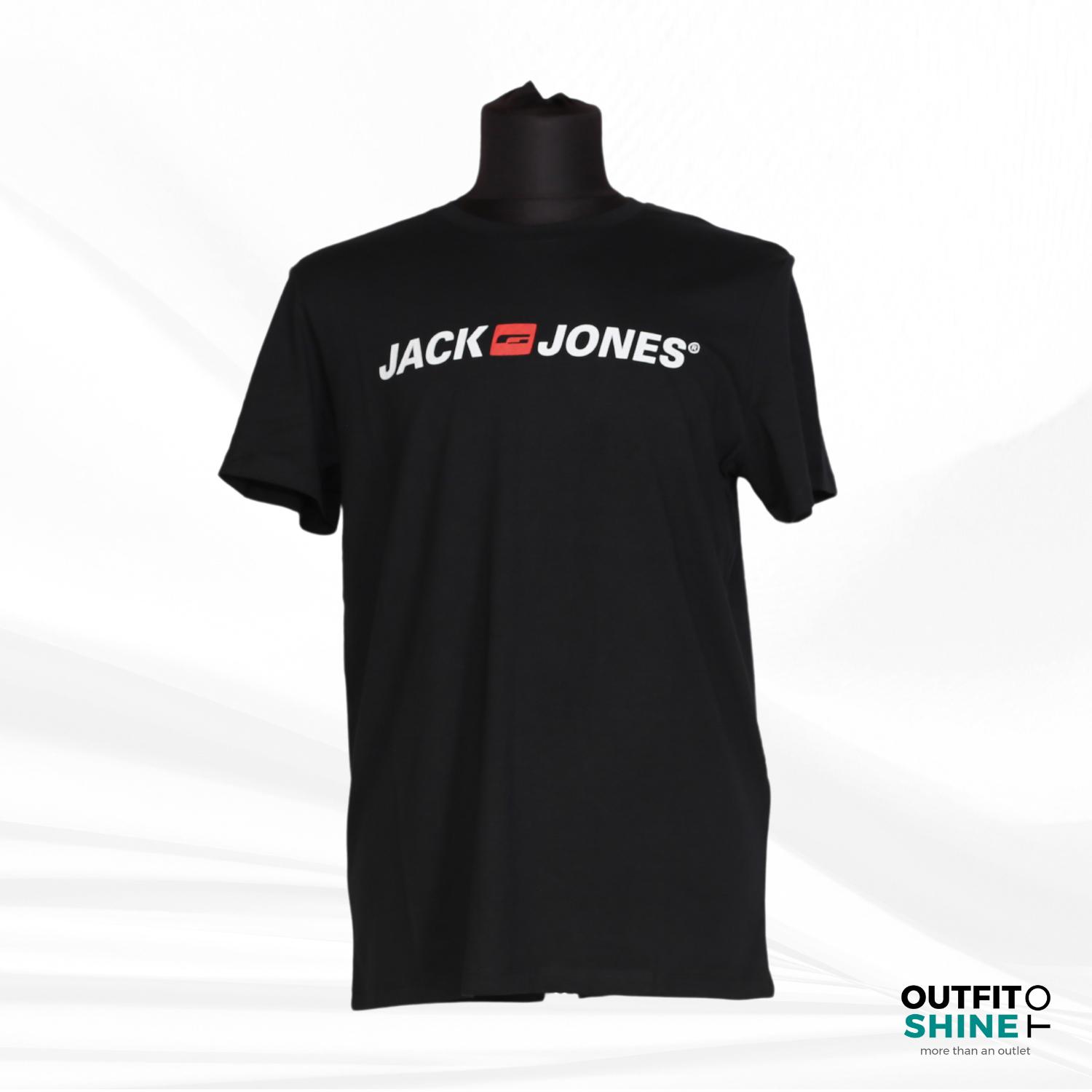 Tricou barbati negru Jack&Jones L
